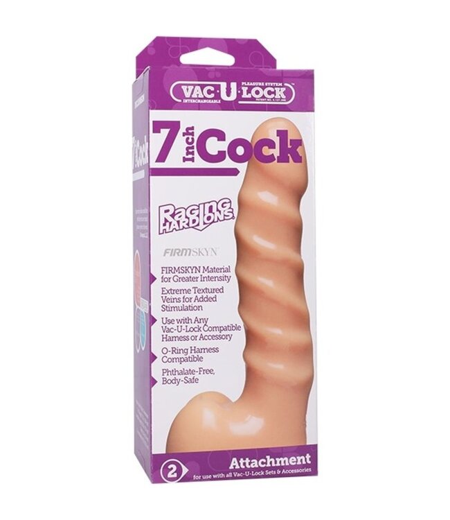 Doc Johnson Doc Johnson - VacULock Cock Raging Hard-Ons - Beige