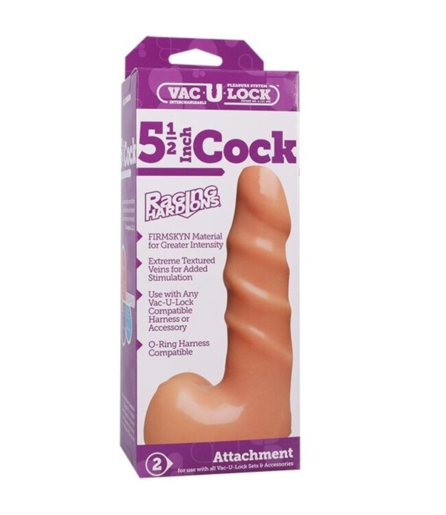 Doc Johnson Doc Johnson - VacULock Cock Raging HardOns - Beige