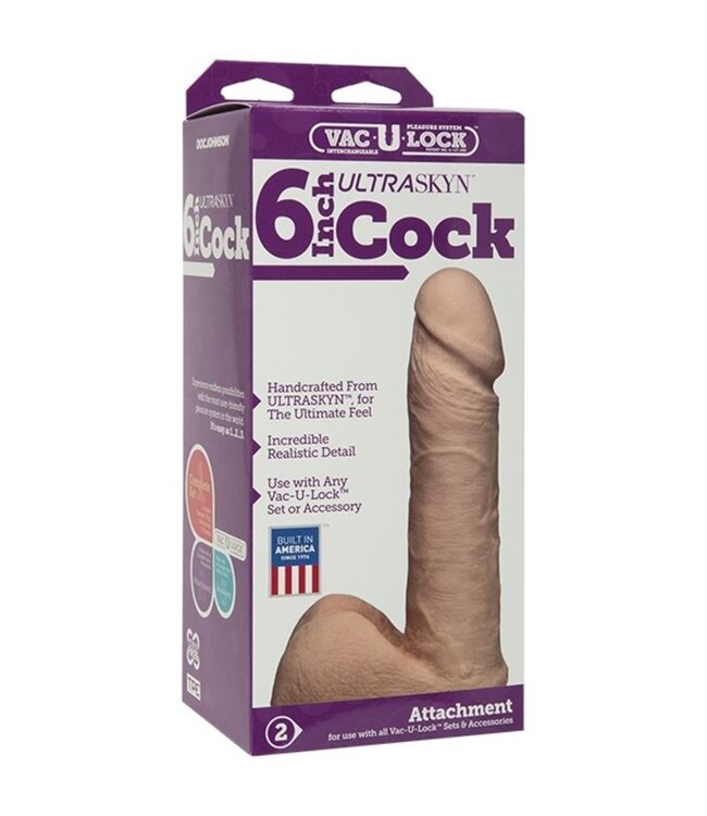 Doc Johnson Doc Johnson - VacULock 16.5 cmULTRASKYN Cock&Balls