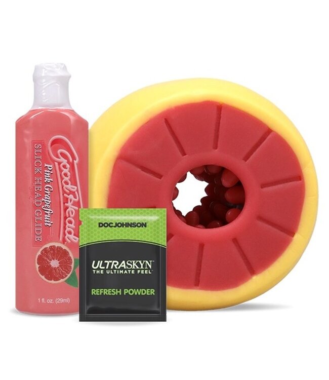 Doc Johnson Doc Johnson - GoodHead Grapefruit Blowjob Set