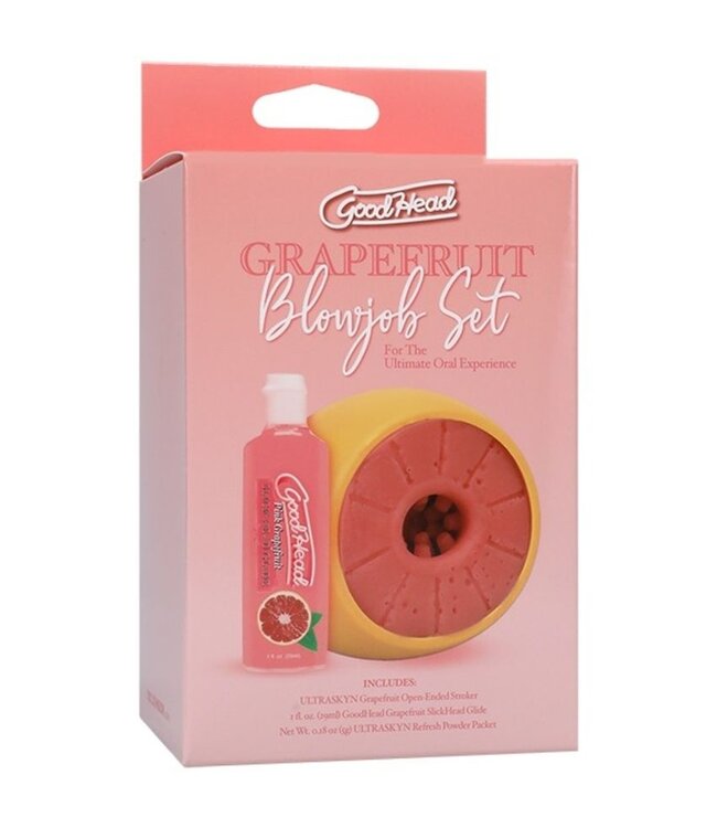 Doc Johnson Doc Johnson - GoodHead Grapefruit Blowjob Set