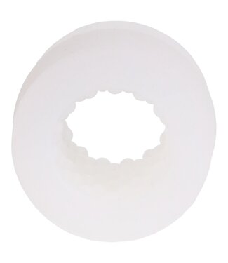 Doc Johnson Doc Johnson - GoodHead Glow Helping Head Siliconen - Wit