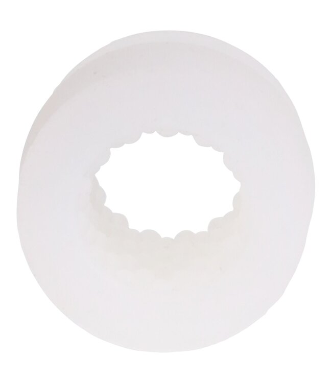 Doc Johnson Doc Johnson - GoodHead Glow Helping Head Siliconen - Wit