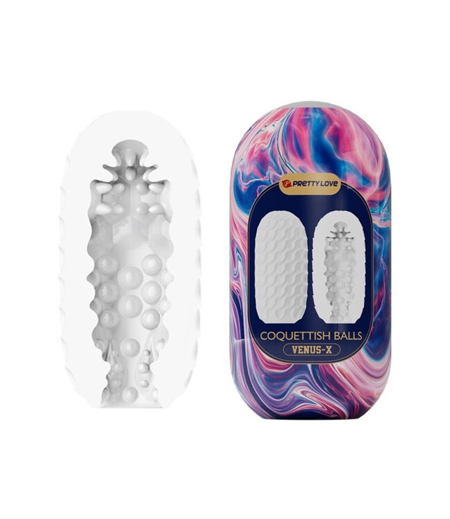 Rimba Pretty Love - Venus X - Coquettisch Ball - Masturbator - Wit