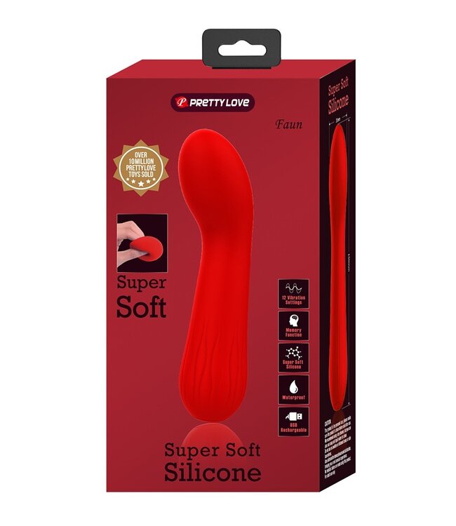Rimba Pretty Love - Faun - G-Spot Vibrator - Rood