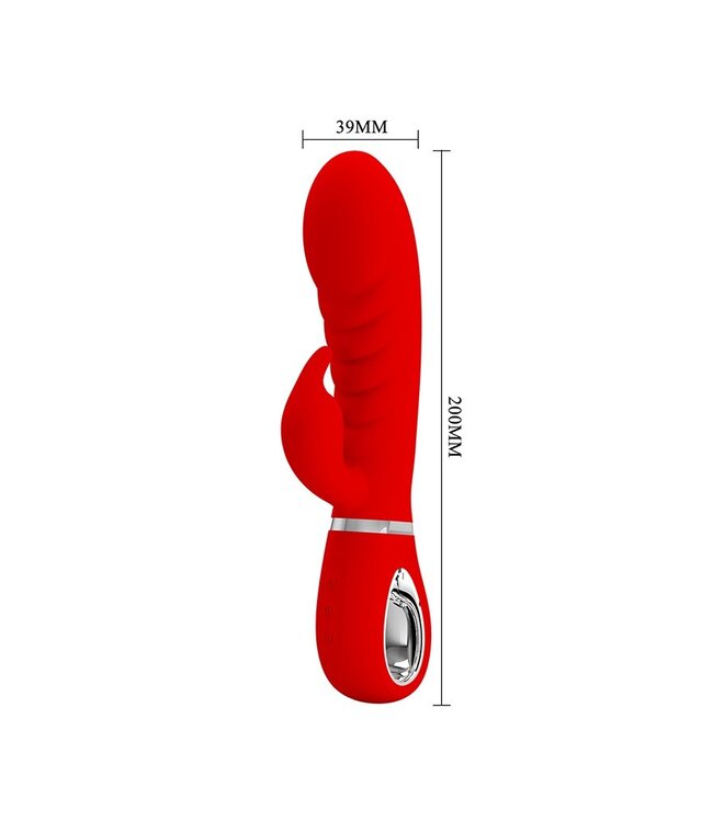 Rimba Pretty Love - Prescott - Rabbit Vibrator - Rood