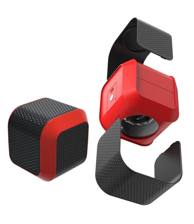 M For Men Blush Novelties - SlamBox Masturbator - Rood/Zwart