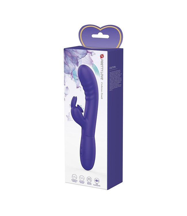 Rimba Pretty Love - Cerberus-Youth - Rabbit Vibrator - Paars