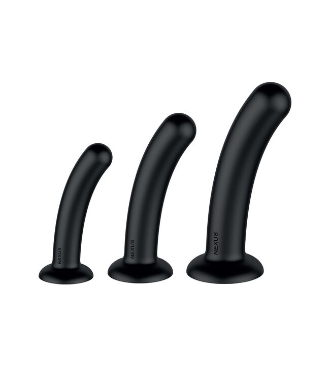 Nexus Nexus - Dilator Set Siliconen Anaal Dildos - Zwart
