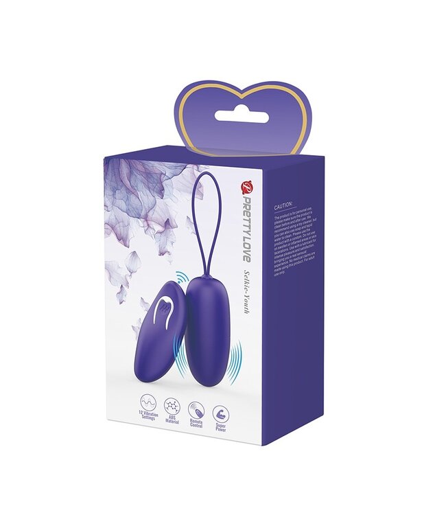 Rimba Pretty Love - Selkie-Youth - Ei-Vibrator - Paars