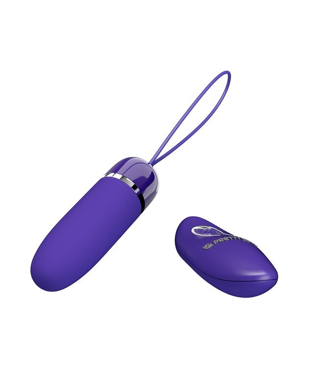 Rimba Pretty Love - Darlene-Youth - Ei-vibrator met afstandsbediening - Paars