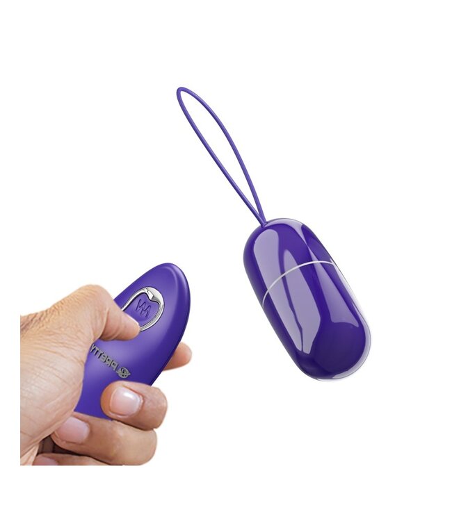 Rimba Pretty Love - Arvin-Youth - Ei-vibrator met afstandsbediening - Paars