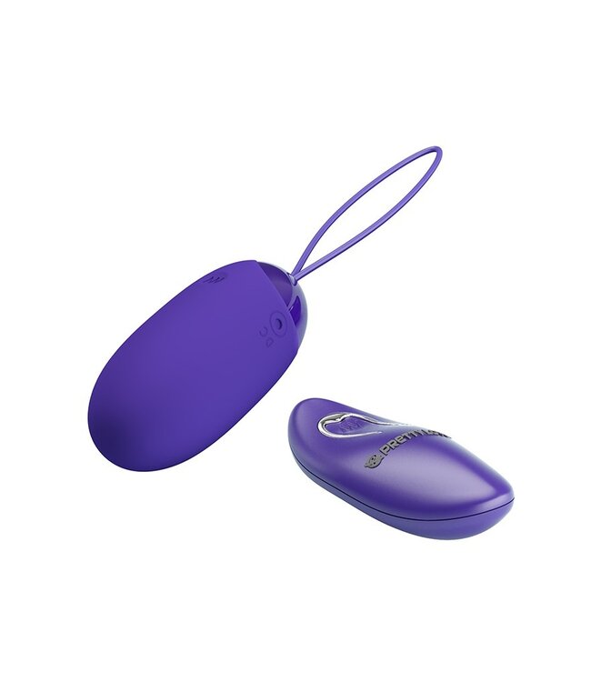 Rimba Pretty Love - Berger-Youth - Ei-vibrator met afstandsbediening - Blauw