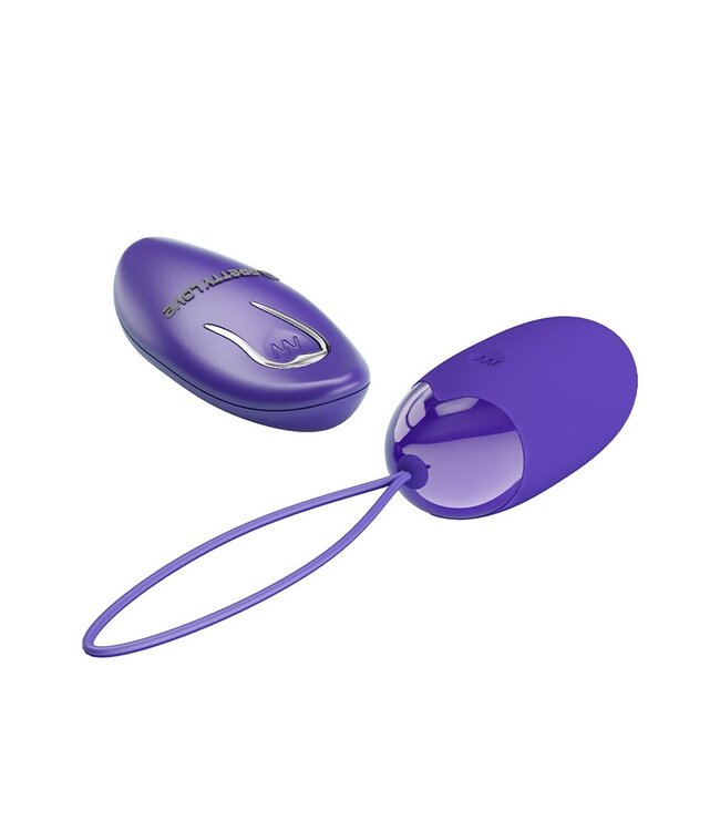 Rimba Pretty Love - Berger-Youth - Ei-vibrator met afstandsbediening - Blauw
