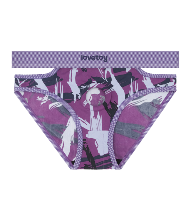 Rimba LoveToy - Ingen - Violet Strap-on Slipje Maat M/L - Paars