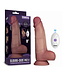 Rimba LoveToy - Vibrerende Sliding Skin Pro II met afstandsbediening -  8" / 20 cm - Nude