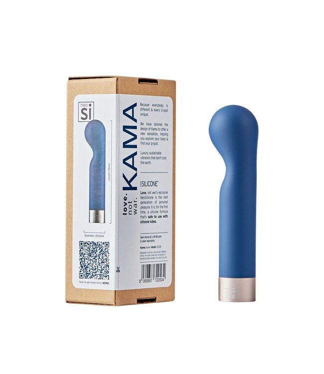 Love Not War Love Not War – KAMA G-Spot Vibrator – Blauw
