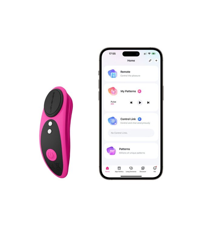 Lovense Lovense - Ferri Panty Vibrator - Roze