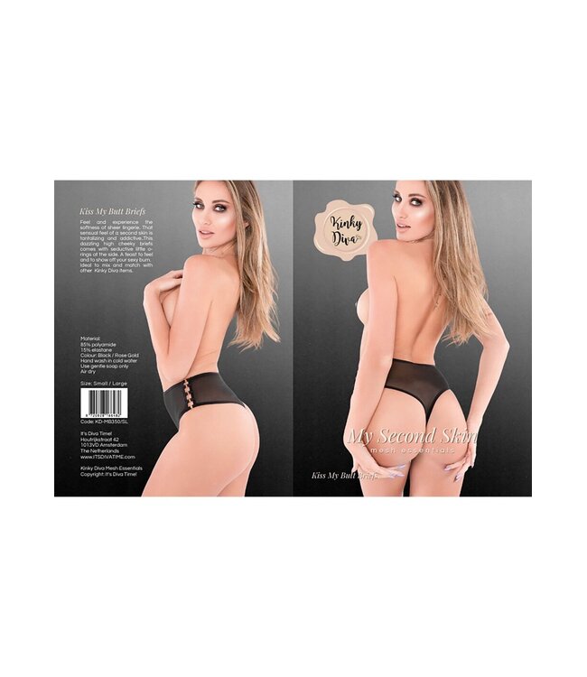 Kinky Diva Kiss My Butt Briefs