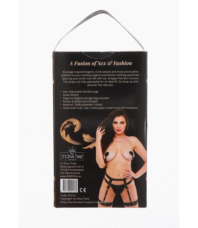 Kinky Diva Suspender Belt Deluxe