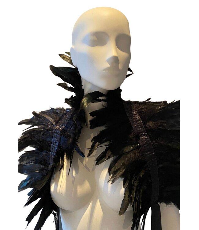 Kinky Diva Feather Shoulder Wrap