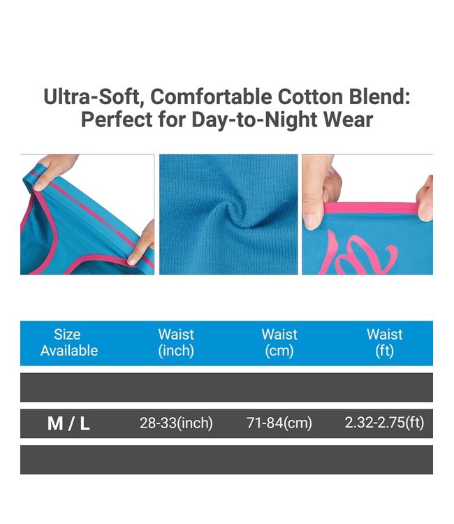 Rimba LoveToy - Wet - Bedrukte vibrerende sexy slip - Blauw