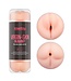 Rimba LoveToy - Virgin-Skin Blowout Double Side Stroker - Vagina and Ass