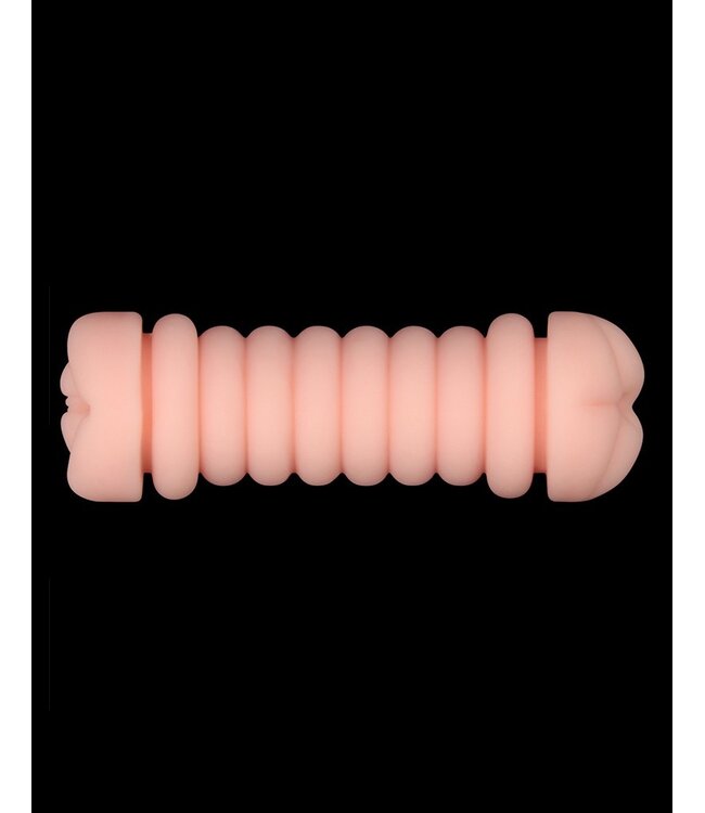 Rimba LoveToy - Virgin-Skin Blowout Double Side Stroker - Vagina and Ass