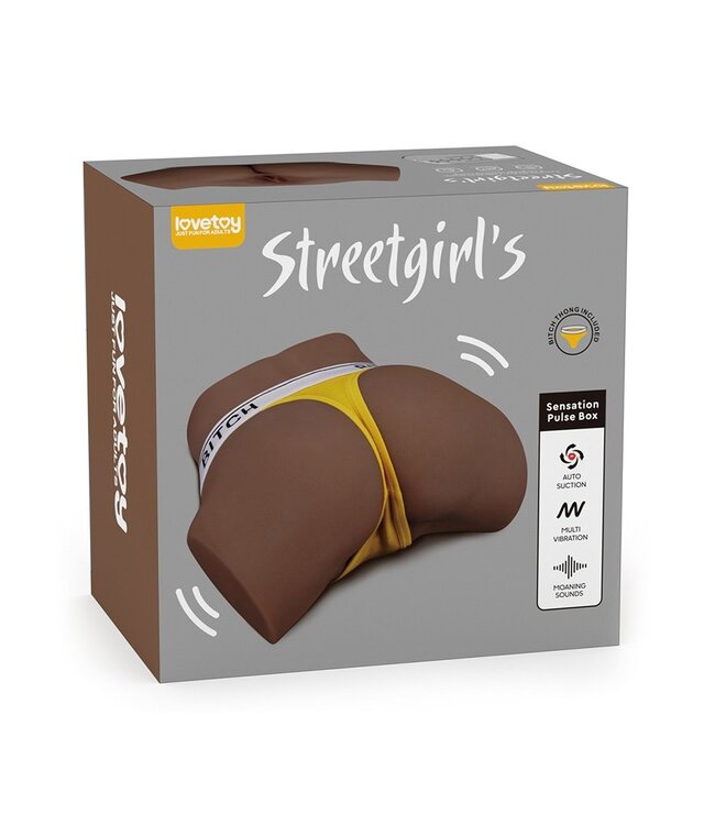 Rimba LoveToy - Streetgirl's Sensation Pulse - Zwart