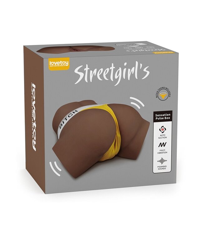 Rimba LoveToy - Streetgirl's Sensation Pulse - Zwart