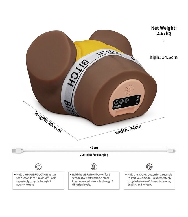 Rimba LoveToy - Streetgirl's Sensation Pulse - Zwart