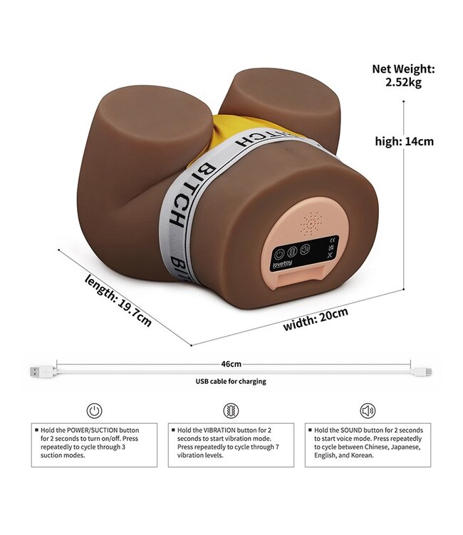 Rimba LoveToy - Streetgirl's Sensation Pulse - Zwart