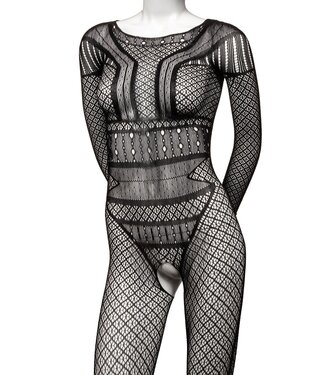 CalExotics Scandal Plus Size Full Length Lace Body Suit