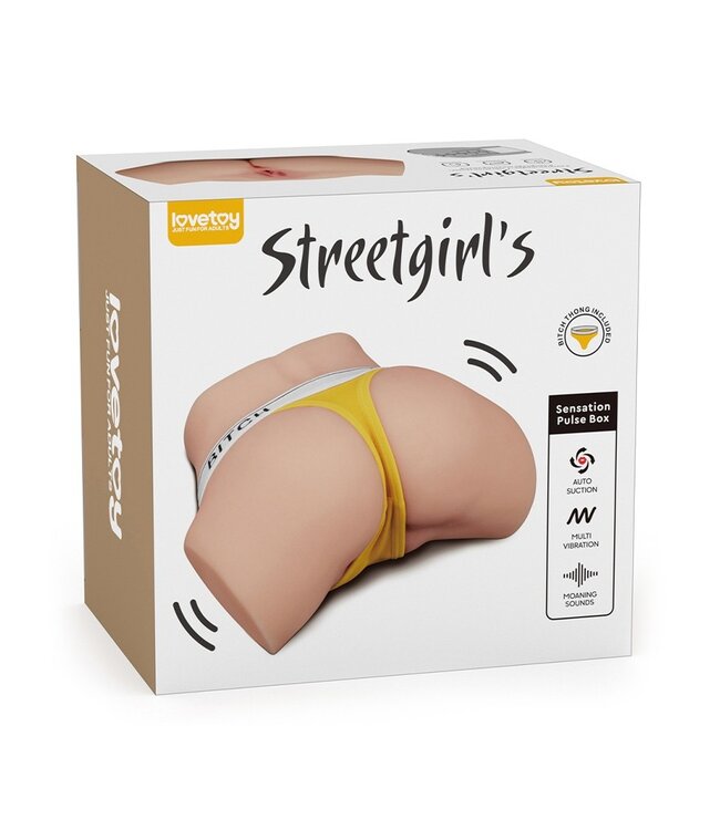Rimba LoveToy - Streetgirl's Sensation Pulse - Huidskleur