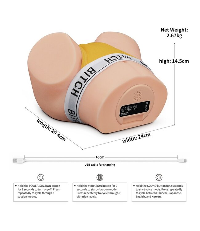 Rimba LoveToy - Streetgirl's Sensation Pulse - Huidskleur