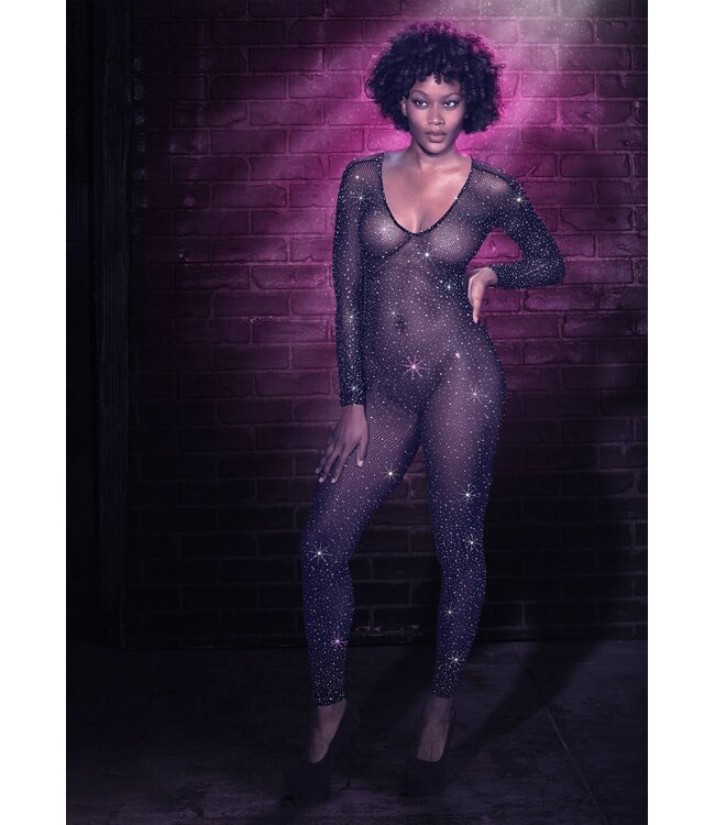 CalExotics Radiance Crotchless Full Body Suit