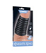 Rimba LoveToy - Wave Knights Ring - Vibrerende Penis Sleeve (Ø 3,7 cm) - Zwart