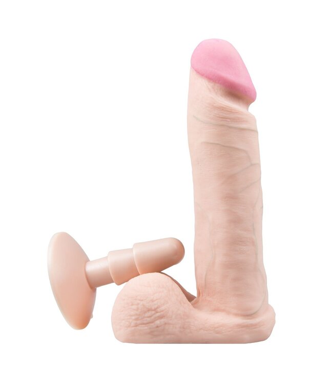 Doc Johnson Realistic Cock Ultraskyn Realistische  Dildo Met Balzak - 21 cm