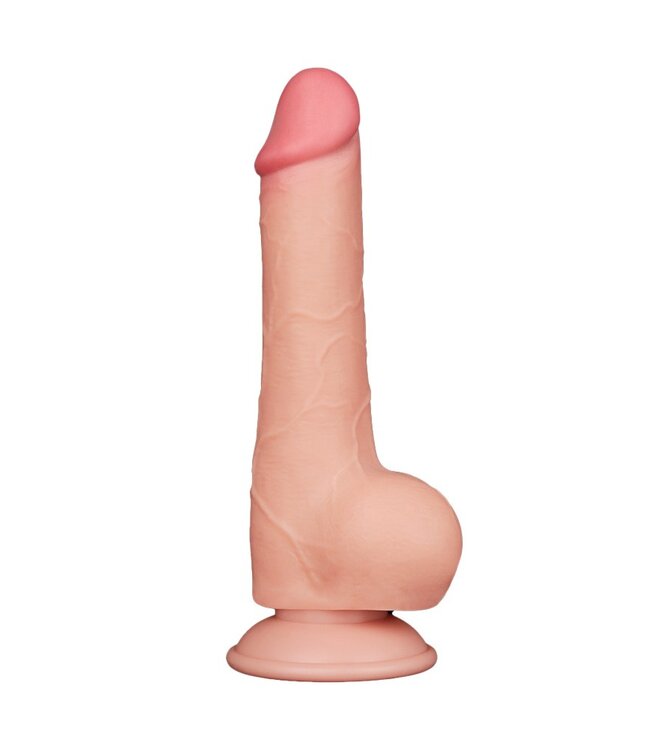 Rimba LoveToy - Aftrekbare dildo 19.5 cm (Ø 3.6 cm) - Nude