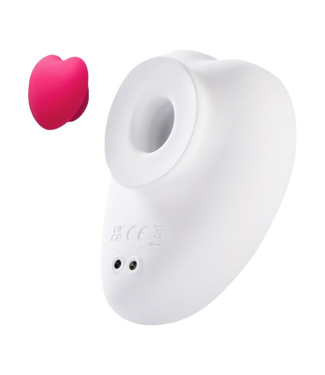 Rimba SAUCE - Sweeeheart - Clitorisvibrator - Wit & Roze