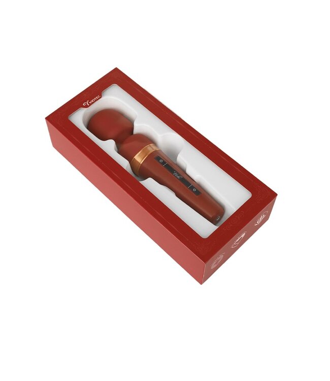 Rimba Viotec - Titan - Staafvibrator - Goud & Wijnrood