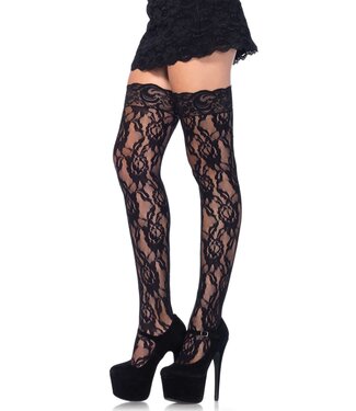 Leg Avenue Rose Lace Stockings