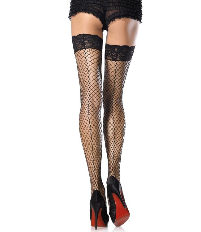 Leg Avenue Stay Up Lace Top Thigh Highs