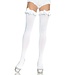 Leg Avenue Opaque Thigh Highs With Bow