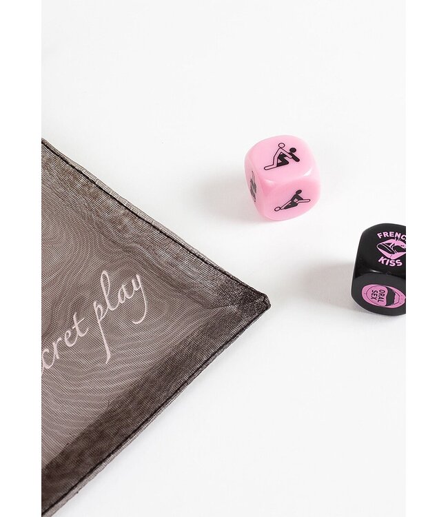 Secret Play Foreplay Lovers Dice 2 Pcs