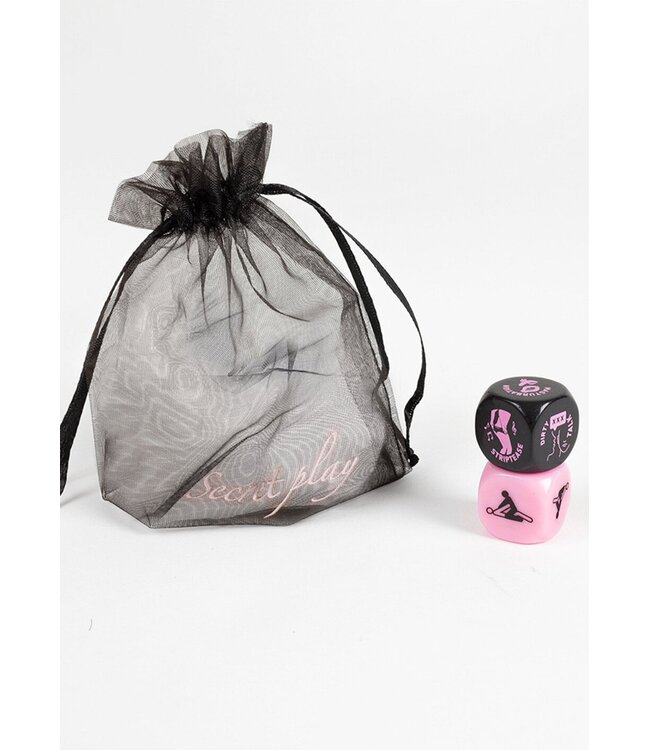 Secret Play Foreplay Lovers Dice 2 Pcs