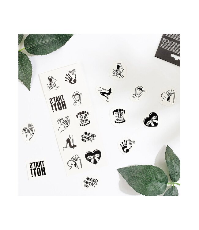 Secret Play Kinky Chic Temporary Tattoo