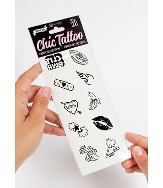 Secret Play Candy Chic Temporary Tattoo