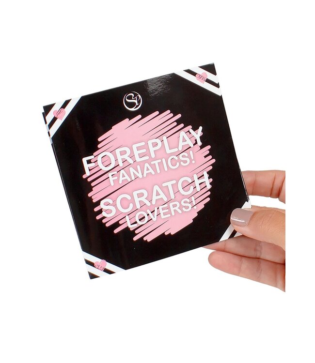 Secret Play Foreplay Fanatics Scratch Card