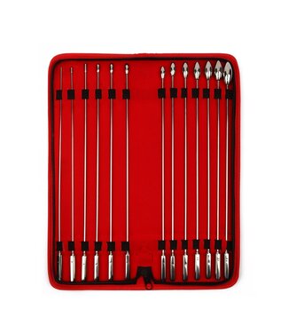 Mr. Steel Rosebud Urethral Sounds 13 Pcs